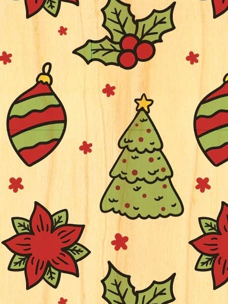 SEGNALIBRO LEGNO DECORAZIONE NATALE per la vendita all'ingrosso da parte di Hironwoods