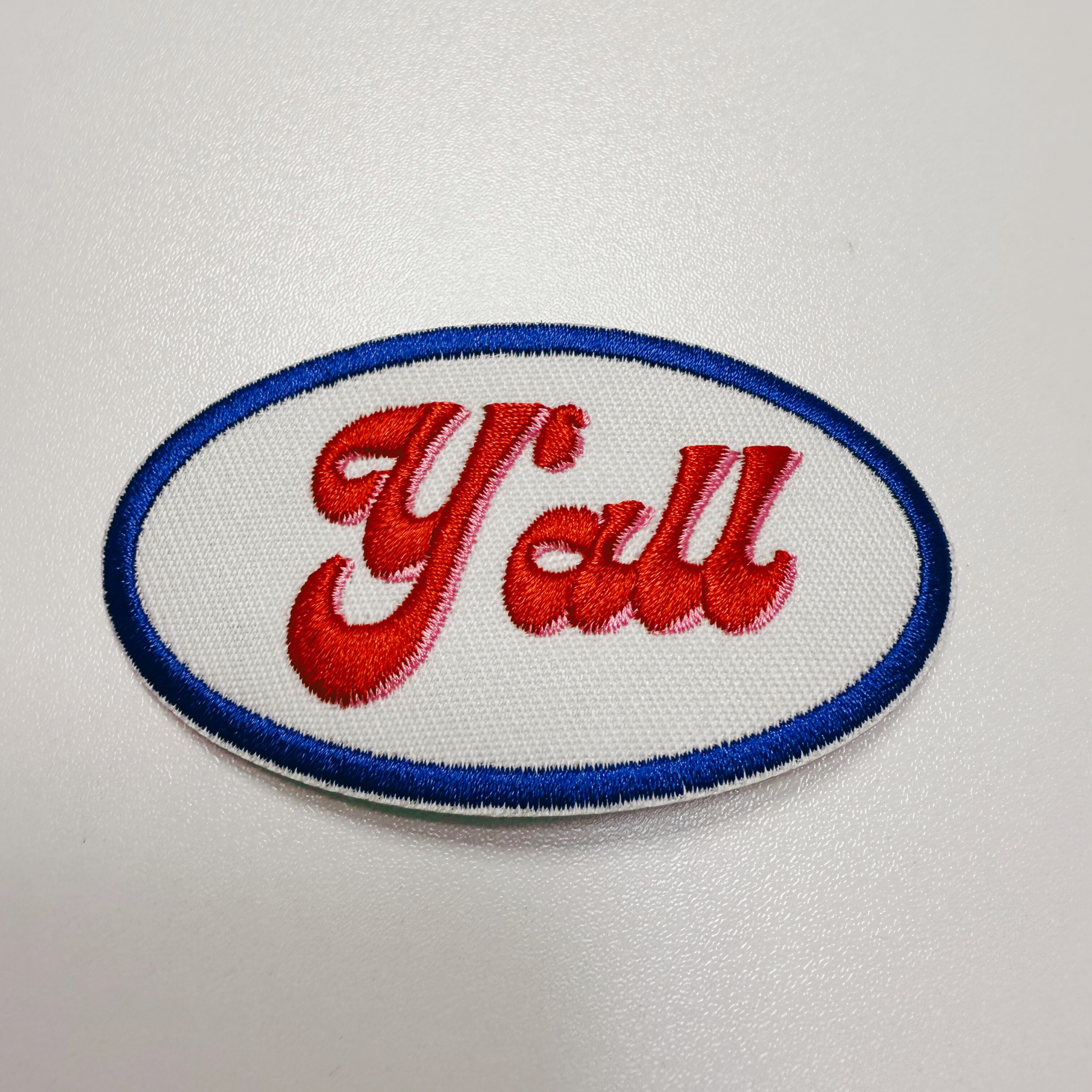 TEELUX - Wholesale Patch - 3" Y'all -  Embroidered Hat Patch5