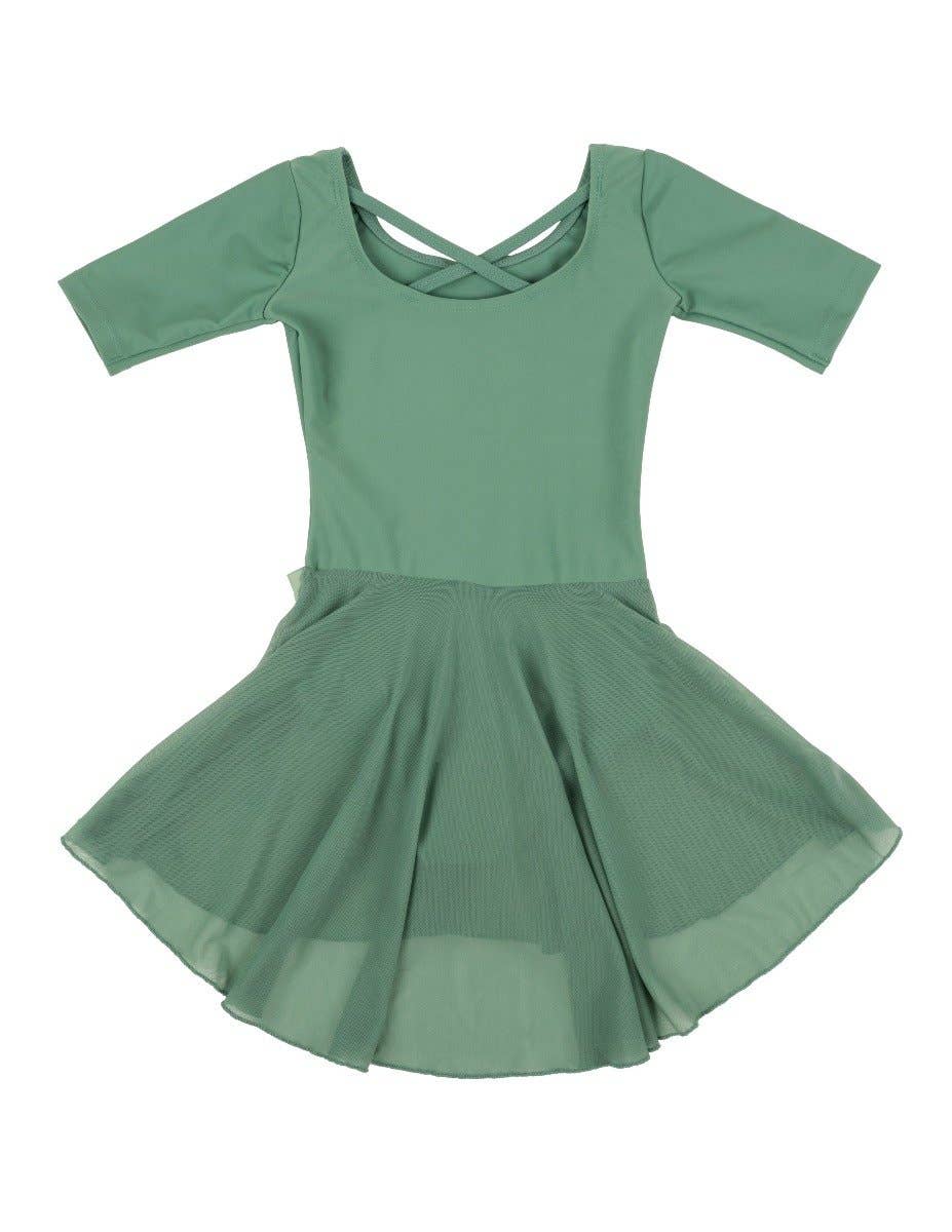 Leveret Pajamas - Wholesale Leotard - Kids - Kids Skirt Leotard4