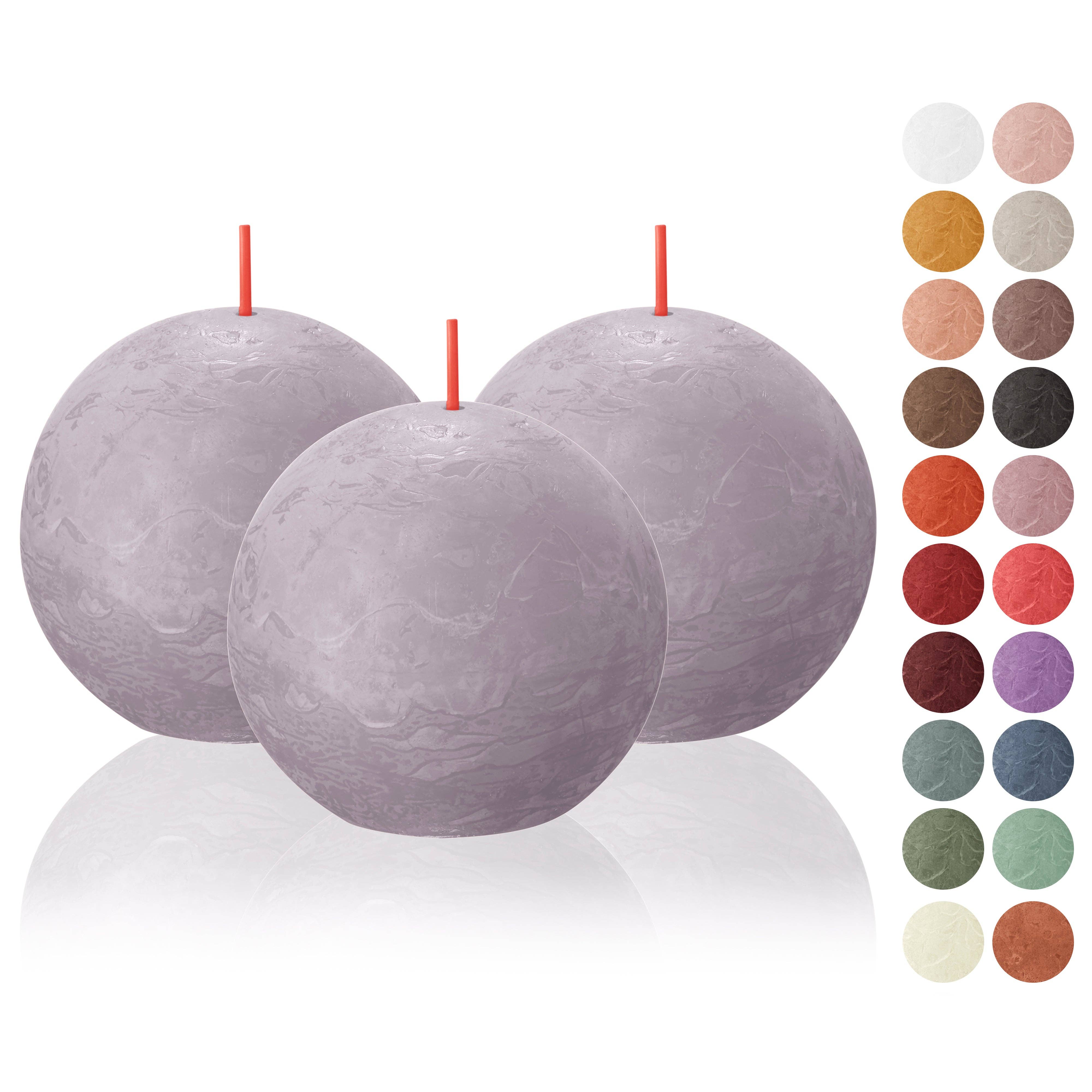 BOLSIUS – Velas de decoração por atacado – 6 Velas rústicas 3" - Inperfuted - Natural - Eco-Friendly - Cera Plant-Based - **Vendido Individualmente149