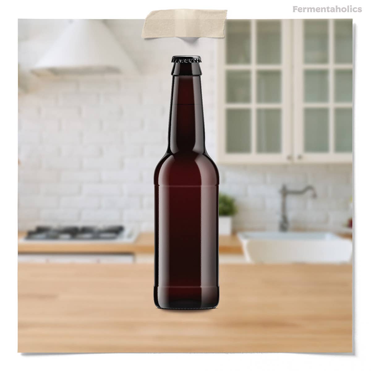 Fermentaholics - Wholesale Bottle/Wine Opener - Fermentaholics Black Beer Bottle Caps - 144 Count5