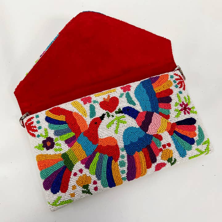 Ricki designs - Vente Pochette – femme - POCHETTE A OTOMI PERLÉE1