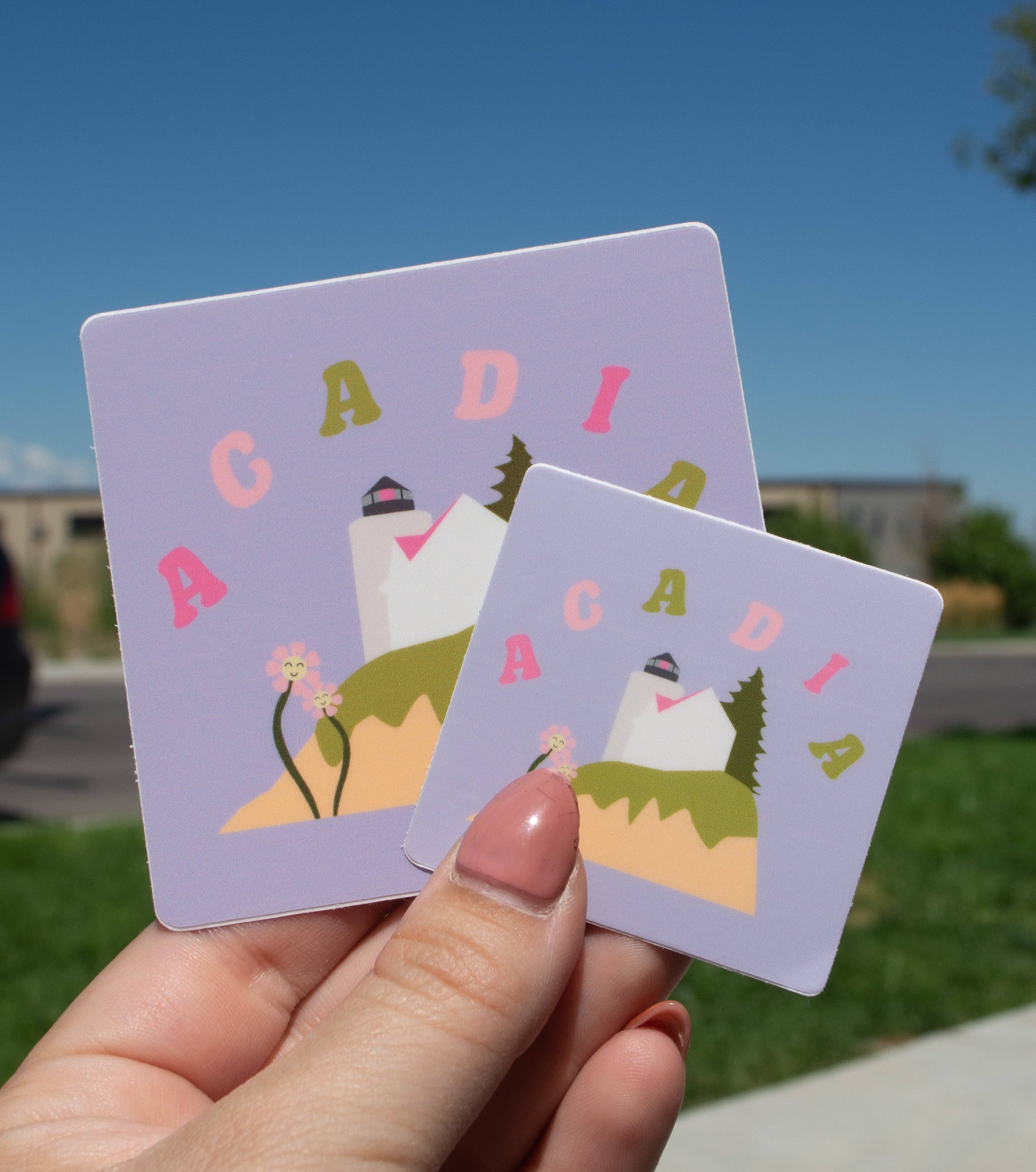 Traildust Goods - Wholesale Sticker - Acadia Vinyl Sticker1