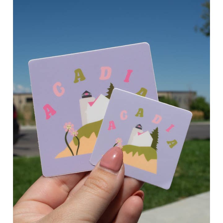 Traildust Goods - Wholesale Sticker - Acadia Vinyl Sticker1
