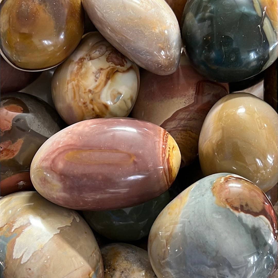 WHOLIFECO - Wholesale Spiritual Stone/Crystal - Mookaite Jasper Tumble Stone2