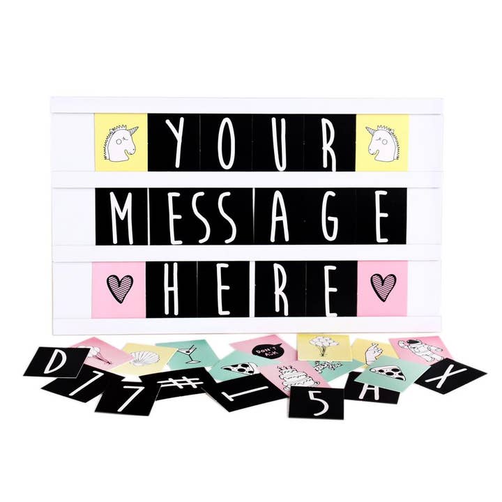 DIY WORD BOARD HF for wholesale by Helio Ferretti