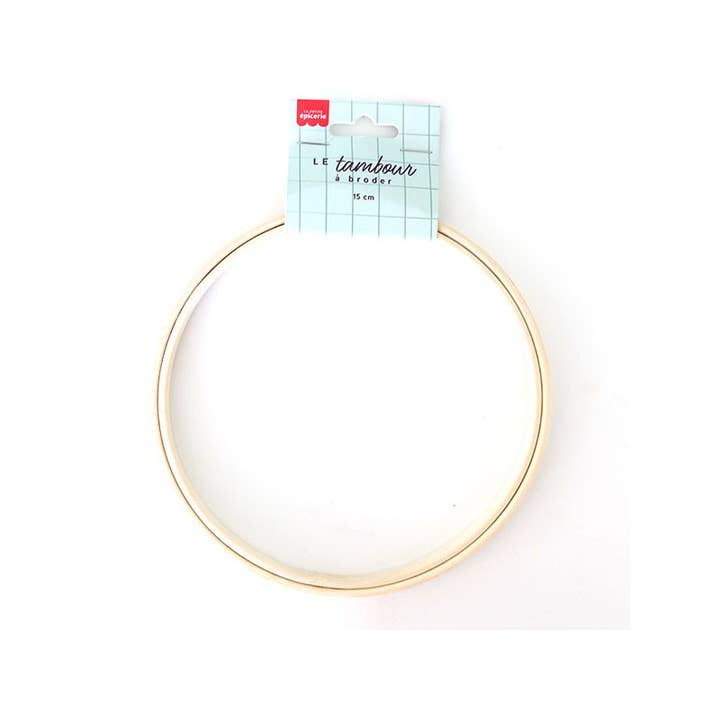 Embroidery drum - 15 cm for wholesale by La Petite Épicerie