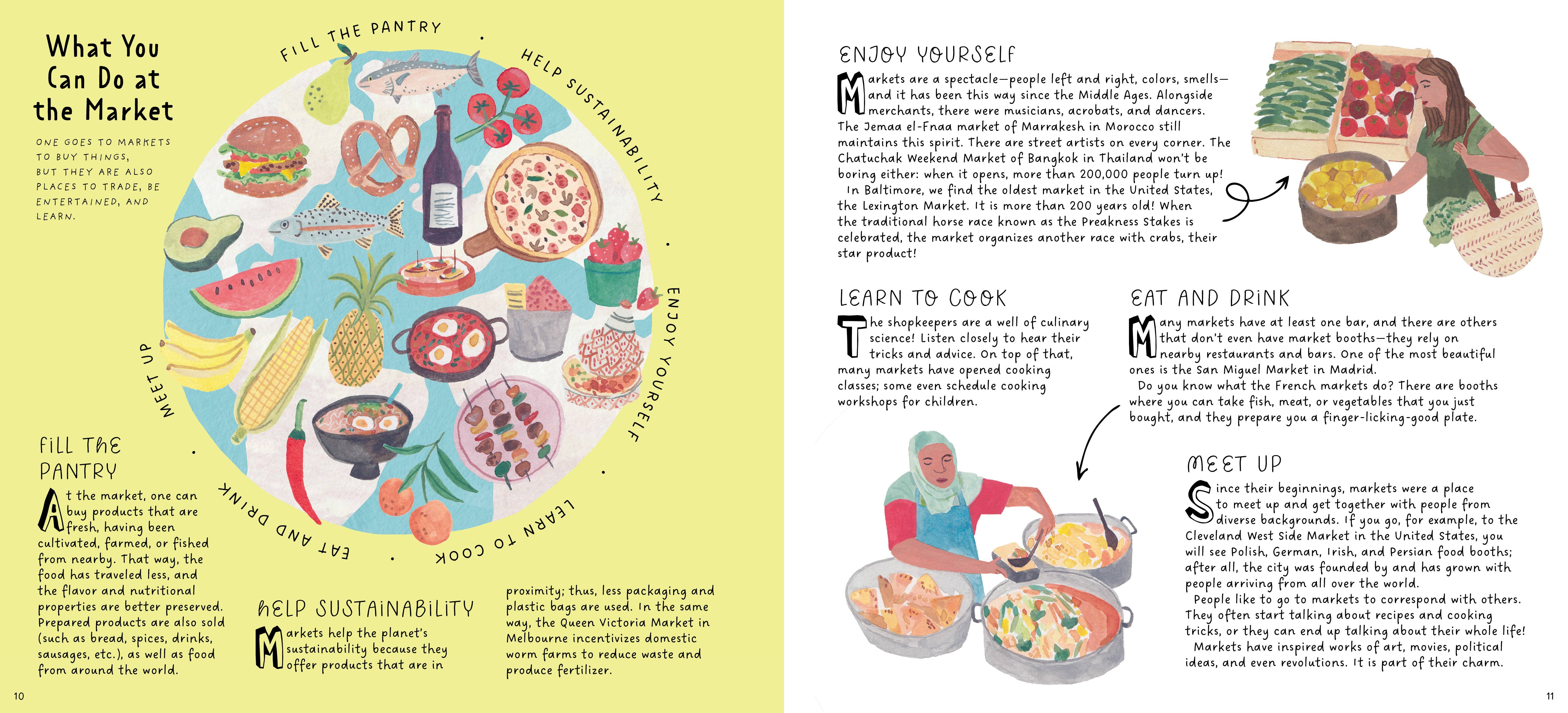 Bushel & Peck Books - Wholesale Preschool Book (3-5) - Markets: A World to Discover4