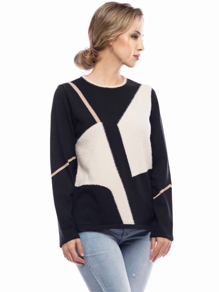 PERSSA'M - Wholesale Knit Sweater - Women's - 8519-CA Kenya Sweater0
