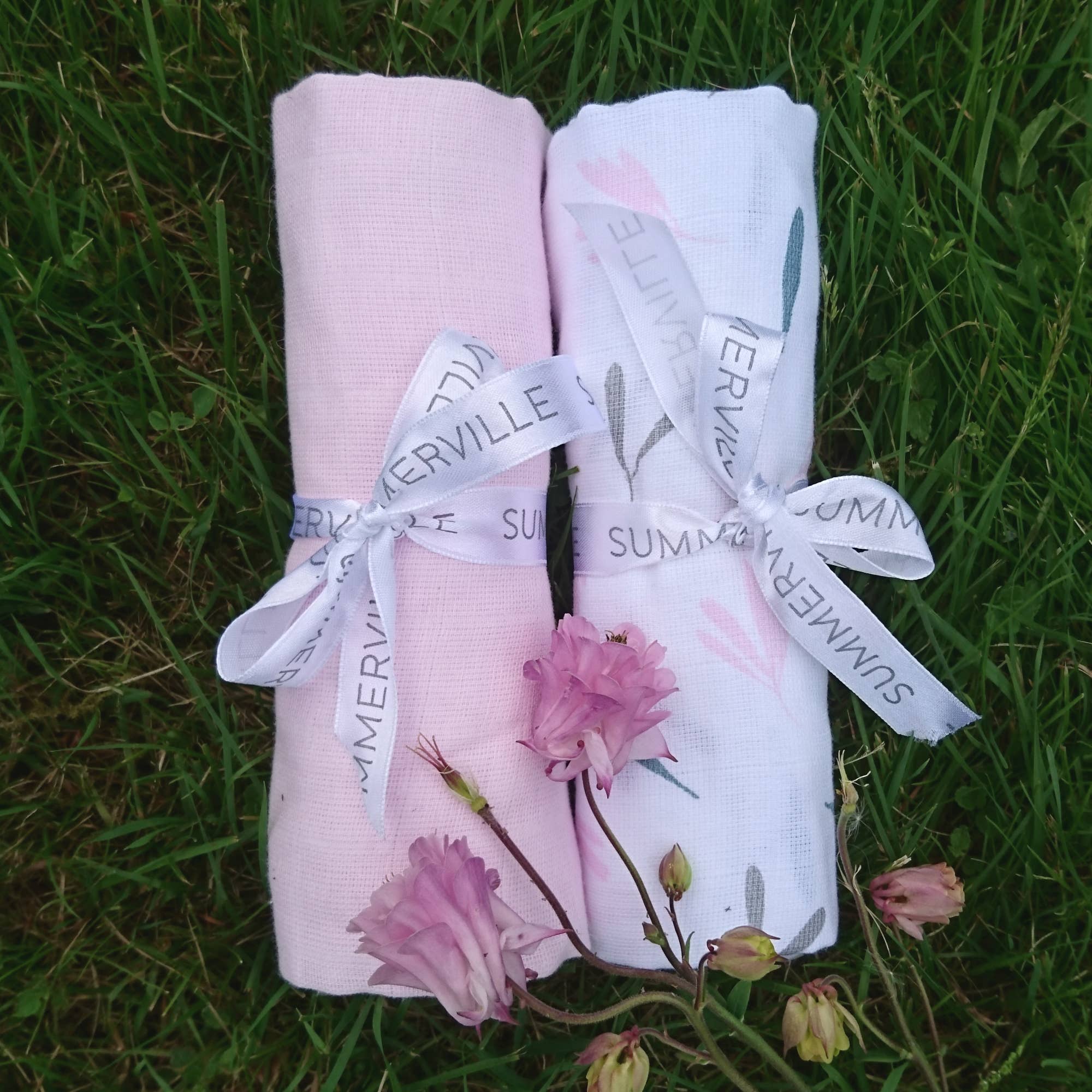 Summerville organic - Wholesale Bedding Blanket - Kids & Baby - Organic Muslin Blankets 2-pack Summerlove1