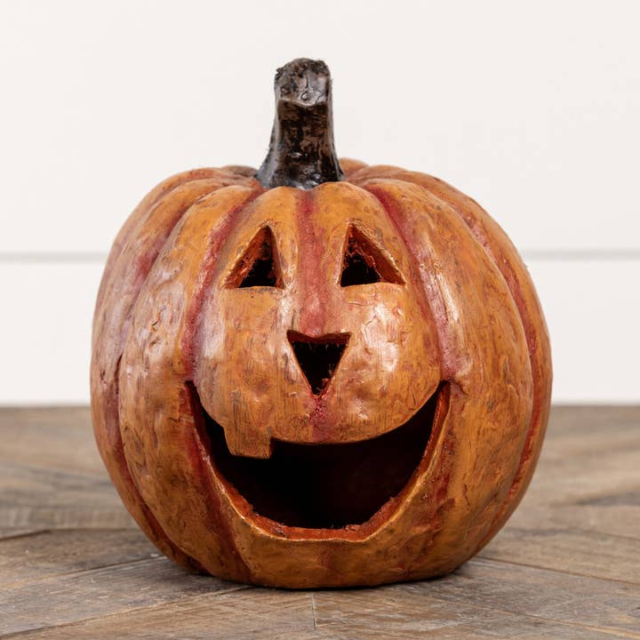 8" ORANGE BIG MOUTH PUMPKIN for wholesale by Ragon House