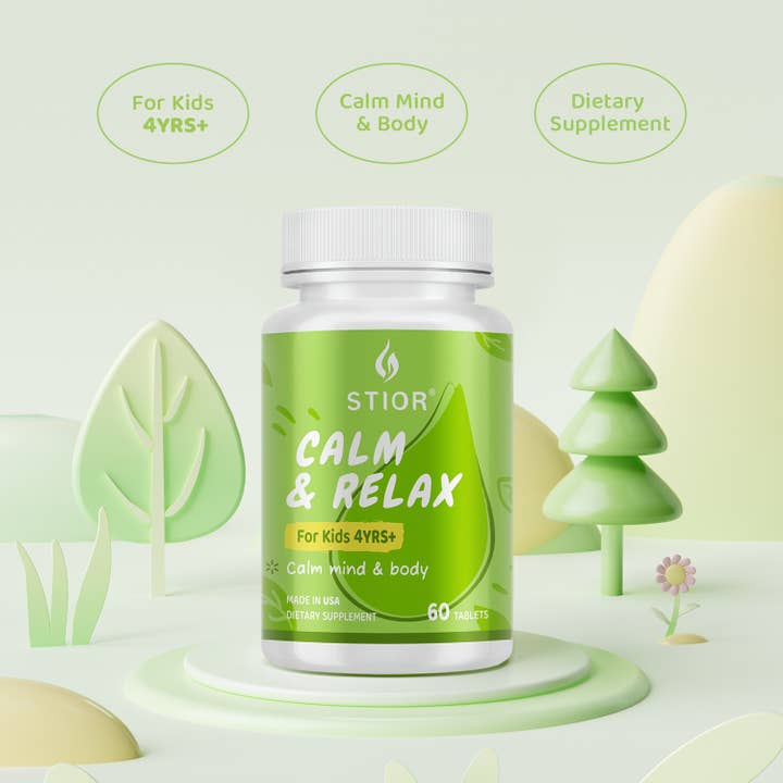 Heivy - Vente Supplément oral/vitamine - Stior Calm & Relax pour enfants de 4 ans et plus2