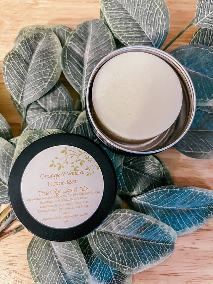 All Natural Shea Butter Solid Lotion Bars for wholesale by Bella Luna Soapery