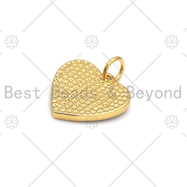 BestBeads&Beyond - Wholesale Individual Charm/Pendant - Colorful Enamel Triple Heart Shape Pendant, Sku#L628