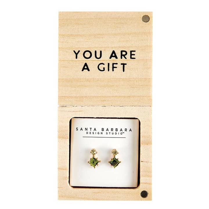 Treasure Box Earrings - Gift for wholesale by Santa Barbara Design Studio by Creative Brands