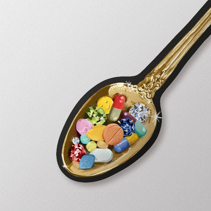 Useless Treasures - Wholesale Sticker - Breakfast | Gold Sticker1