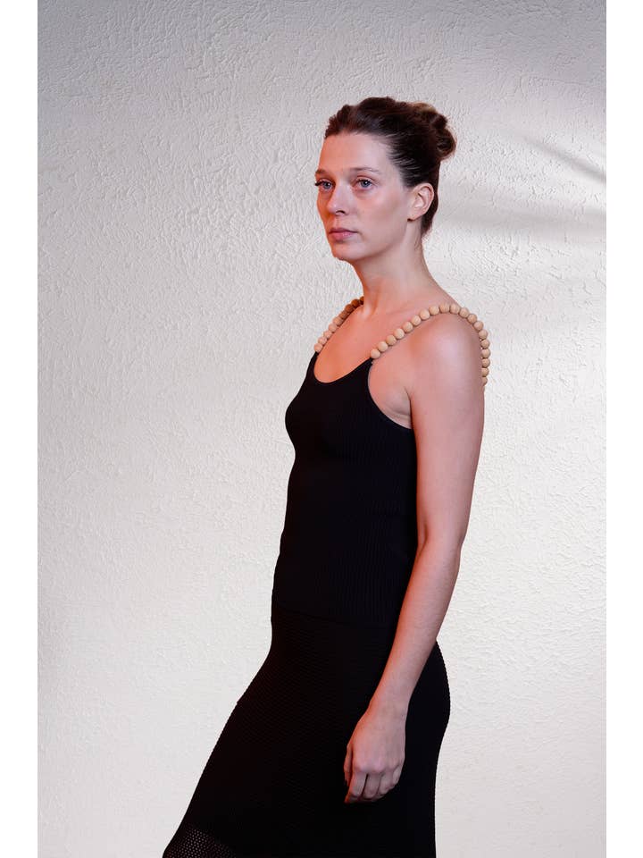 SMF - Wholesale Knit top – Women's - 249178 - Knitted top with ball straps18