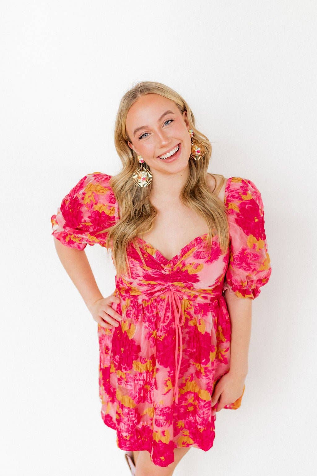 LINNY CO - Wholesale Dangle Earrings - Fiona Statement Earrings - Multi5