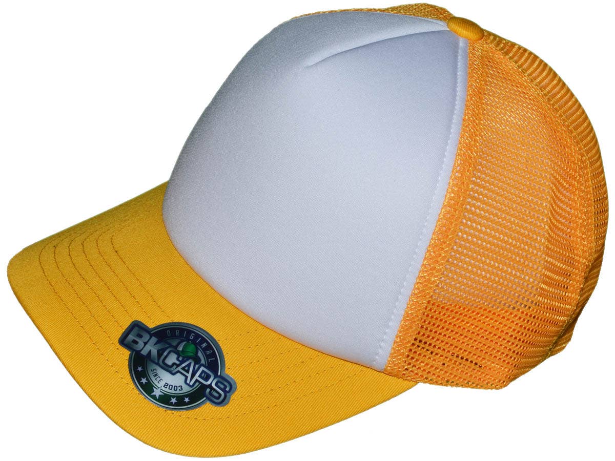 Buck Wholesale - Wholesale Truckerpet - Uniseks - Blanco truckerhoeden met 5 panelen van katoenschuim - BKP PREMIUM Caps14