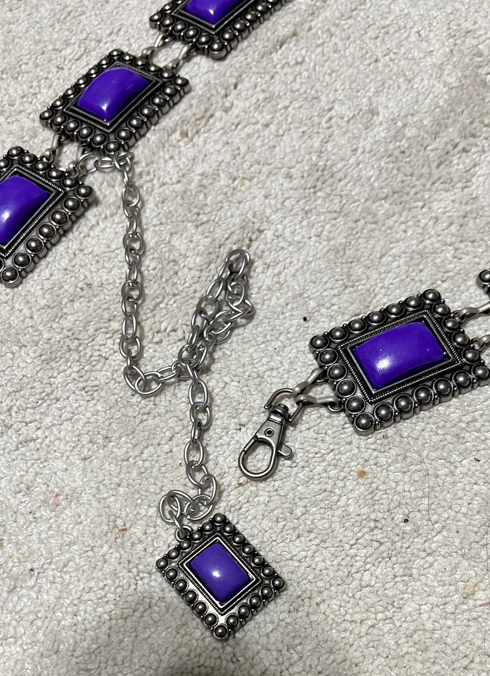 Cedar Hill Country Market - Wholesale Belt - Women's - Purple Concho Belts4