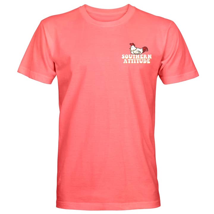Southern Attitude - Wholesale Screen Printed T-Shirt - Unisex - S353 Winner Winner Chicken Dinner1