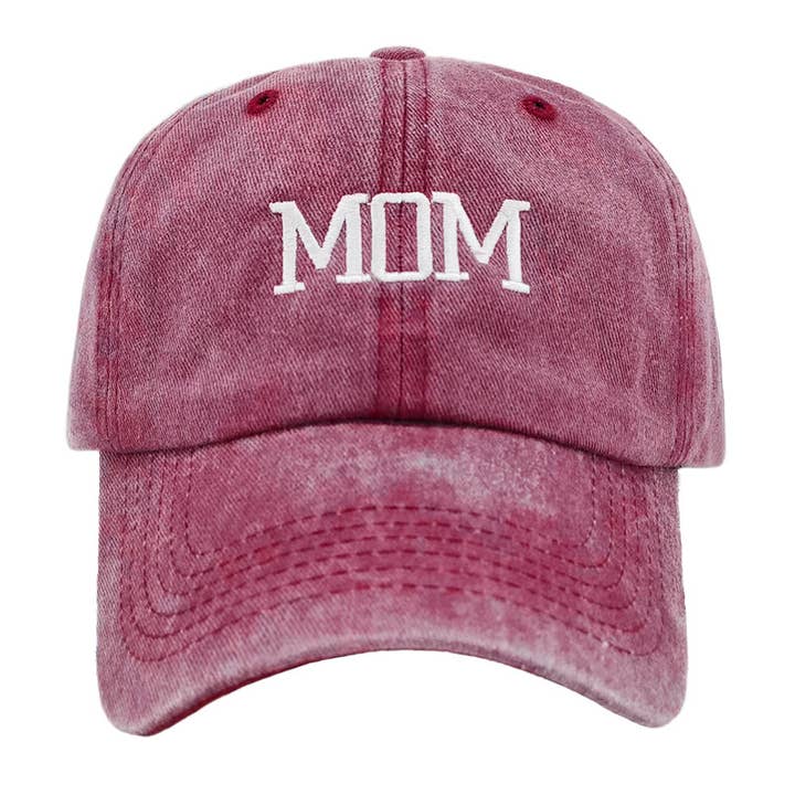 MKS America - Wholesale Baseball Cap - Unisex - DAD MOM Embroidered Vintage Old Baseball Cap Couple Hat1