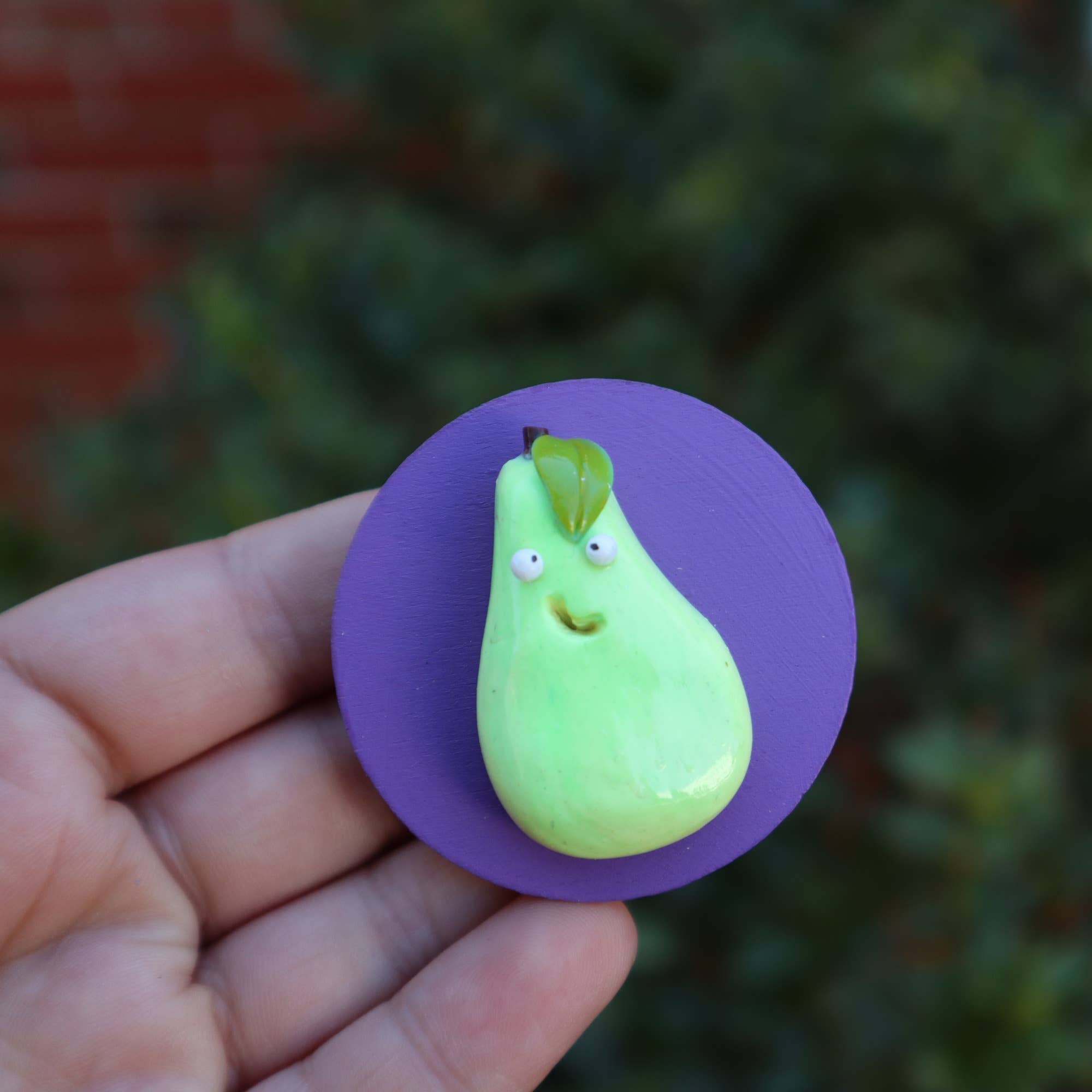 Way Outside Studios - Vente Aimants - Aimant poire2