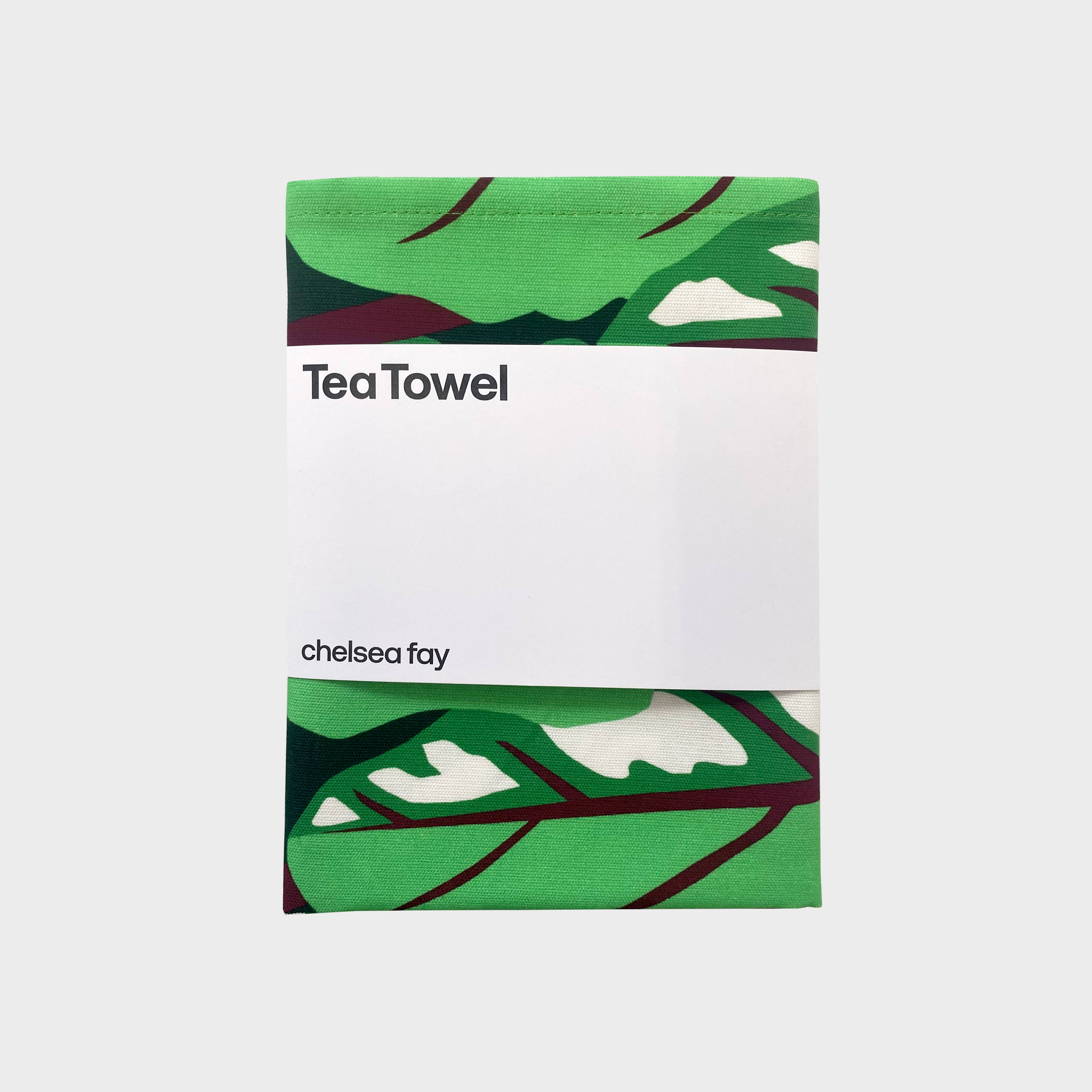 Chelsea Fay - Wholesale Tea Towel - Tea Towel - Chard Print2