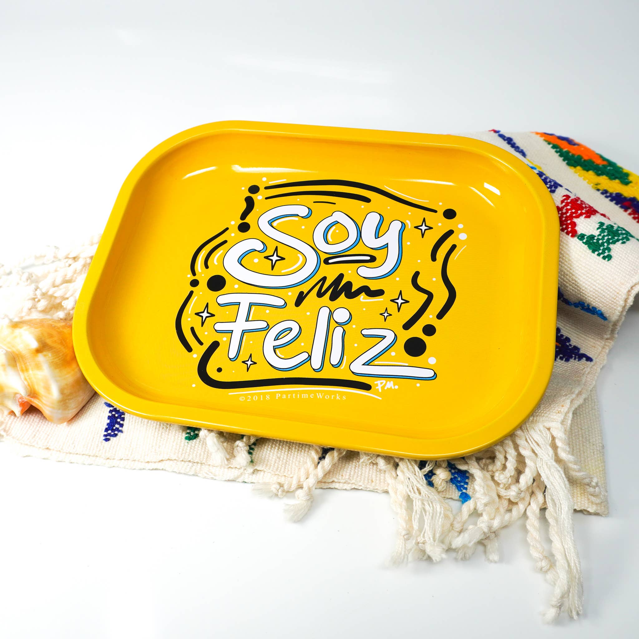 PARTIMEWORKS - Wholesale Decorative Tray - Soy Feliz Novelty Tray17