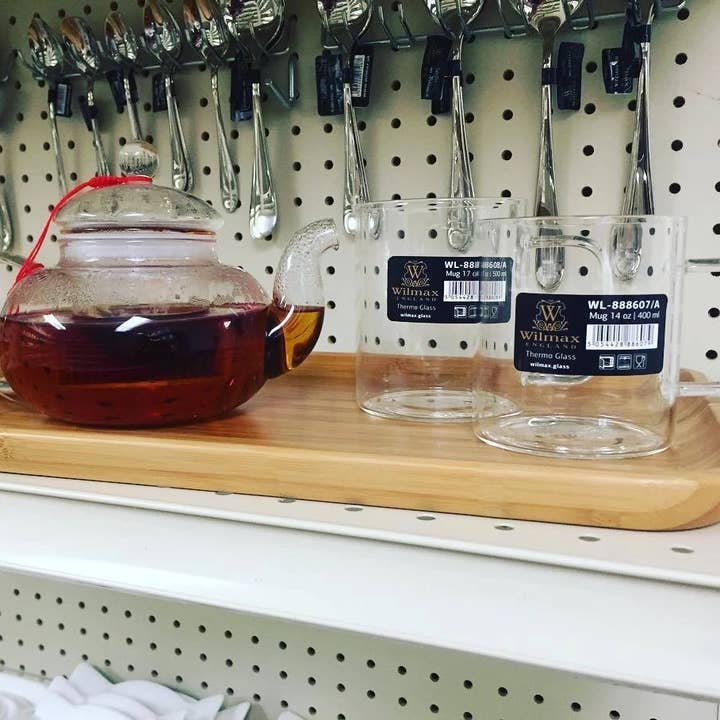 WILMAX USA - Wholesale Coffee Mug - 13.5 oz Thermo Glass Mug1