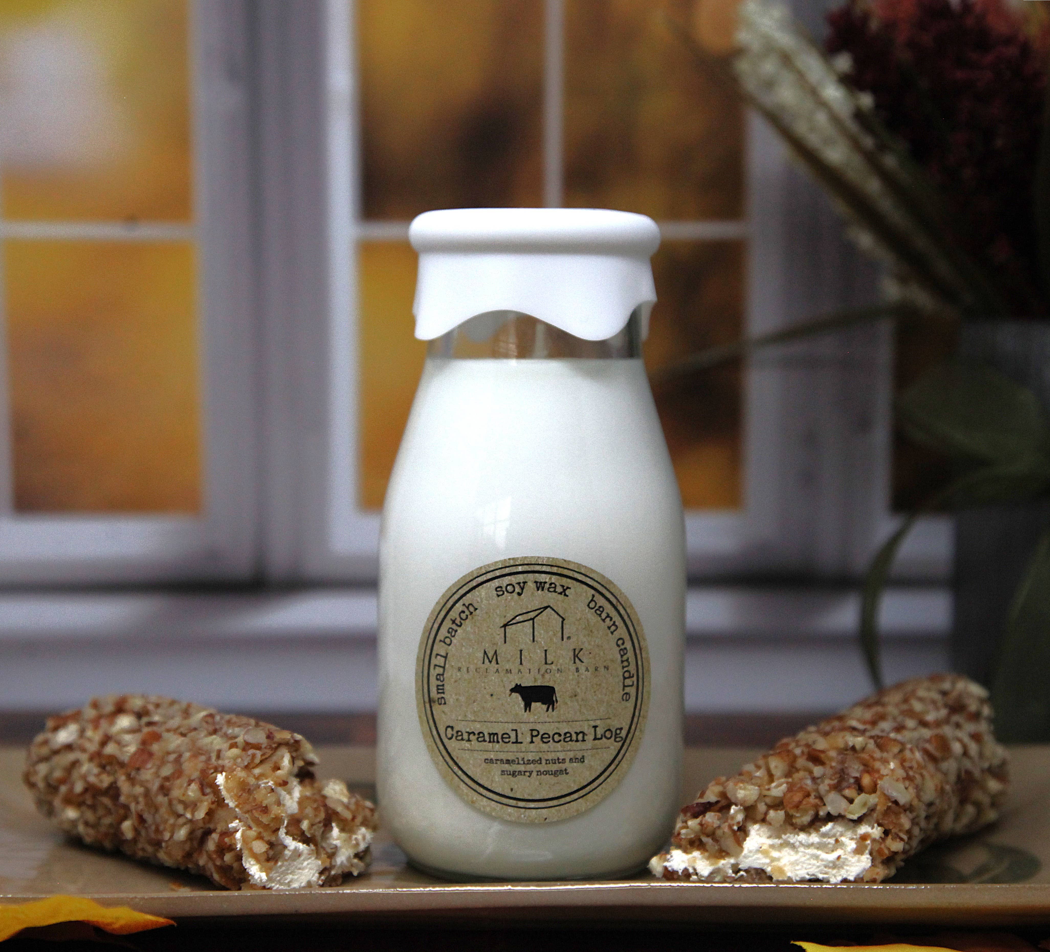 Milk Reclamation Barn - Wholesale Jar/Filled Candle - Milk Bottle Candle 13 oz68