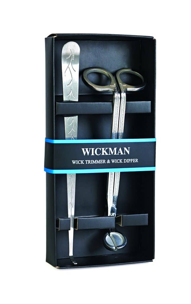 Wickman Products - Venta al por mayor Cortador de mechas - Set de regalo con recortador y sumergidor de mechas para velas2