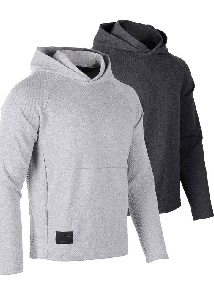 ZIMEGO Men's Slim Roadtripper Pullover Hooded Sweatshirt for wholesale by ZIMEGO