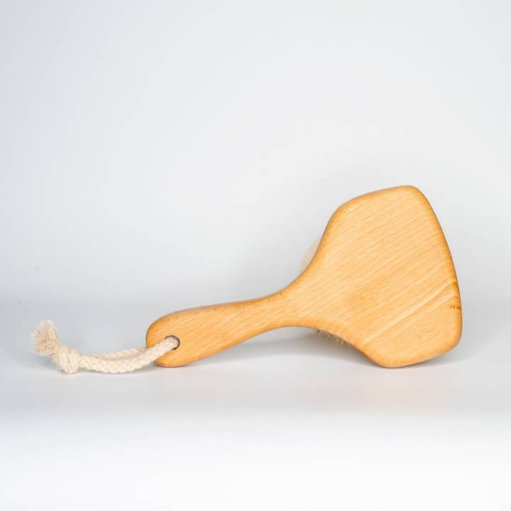 EcoFreax - Venta al por mayor Cepillo para el cuerpo - Cepillo para cuerpo seco (en forma de abanico) - cerdas de jabalí6