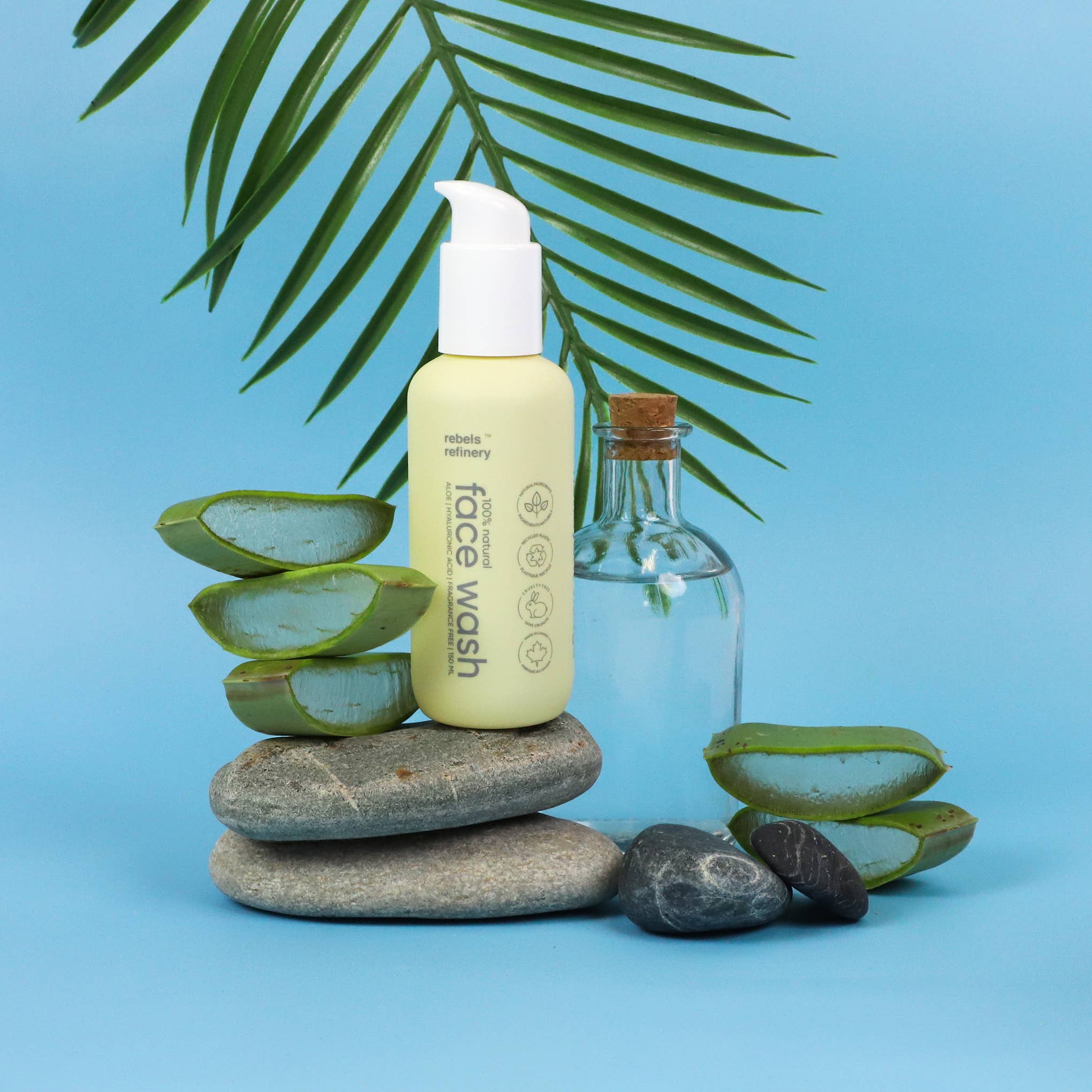 Rebels Refinery - Wholesale Facial Cleanser - Face Wash FRAGRANCE-FREE 100% Natural1