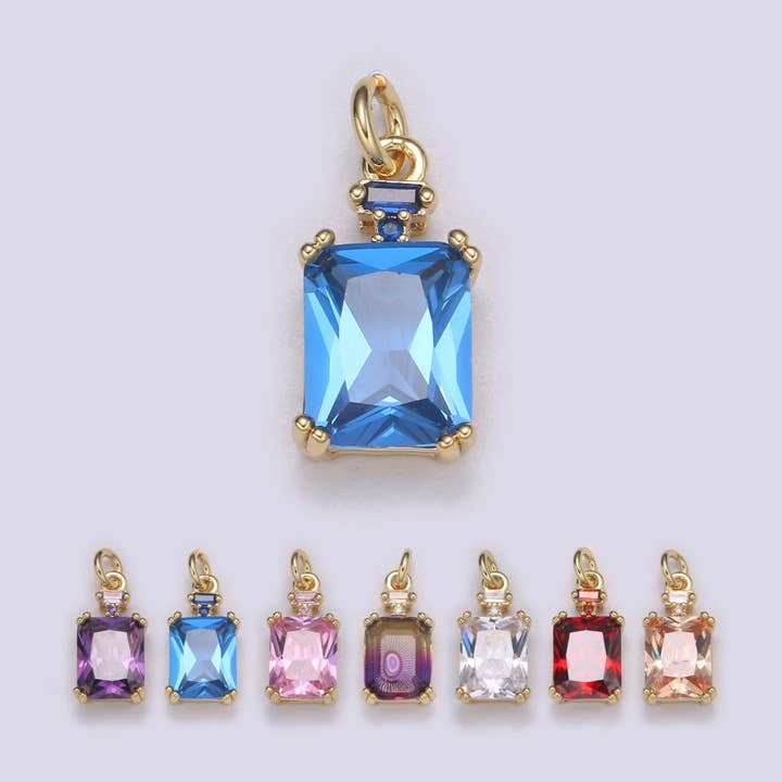 Delikat guldfyldt krystalvedhæng E-247-E-253 M-490 for engroshandel hos Aim Eternal