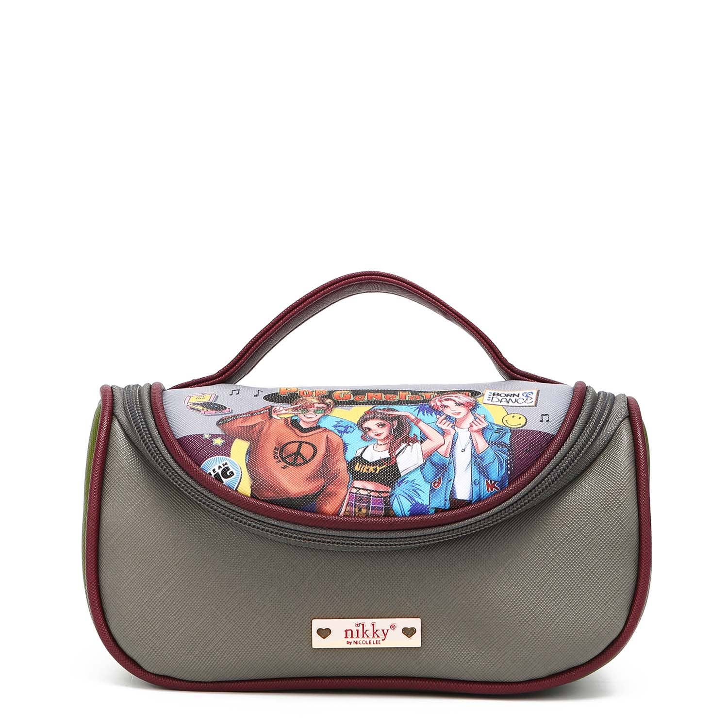 Nicole Lee USA - Wholesale Makeup/Cosmetic Bag - NIKKY COSMETIC BRUSH BAG0