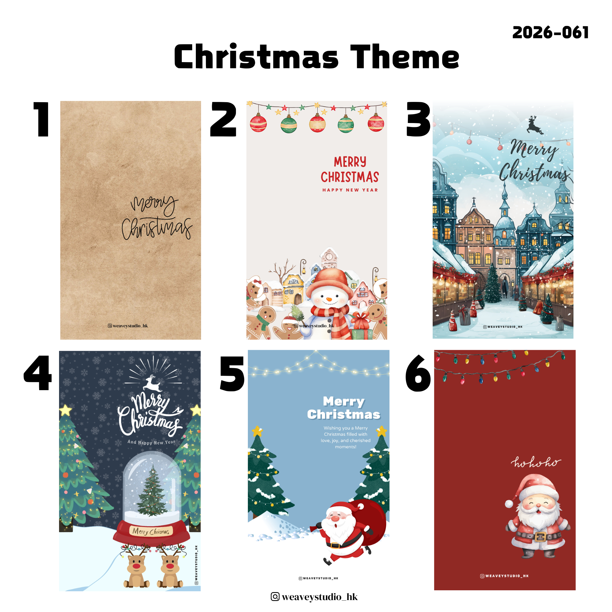 Weavey Studio - Wholesale Lollipop - Christmas Santa, Christmas Tree, Snowman Candy gift packs1