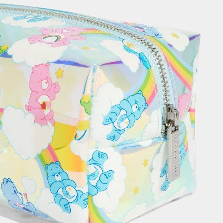 Skinnydip London - Wholesale Makeup/Cosmetic Bag - Care Bears x Skinnydip Rainbow Makeup Bag