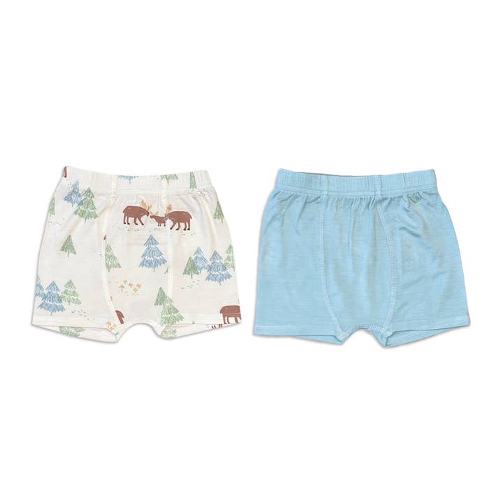 Bamboo Underwear Shorts (2 Pack) for wholesale by Silkberry Baby