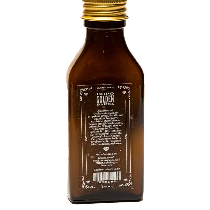 Golden Beards – wholesale Aftershave – Men’s – Pre/Dopo Golden Aftershave Barba1