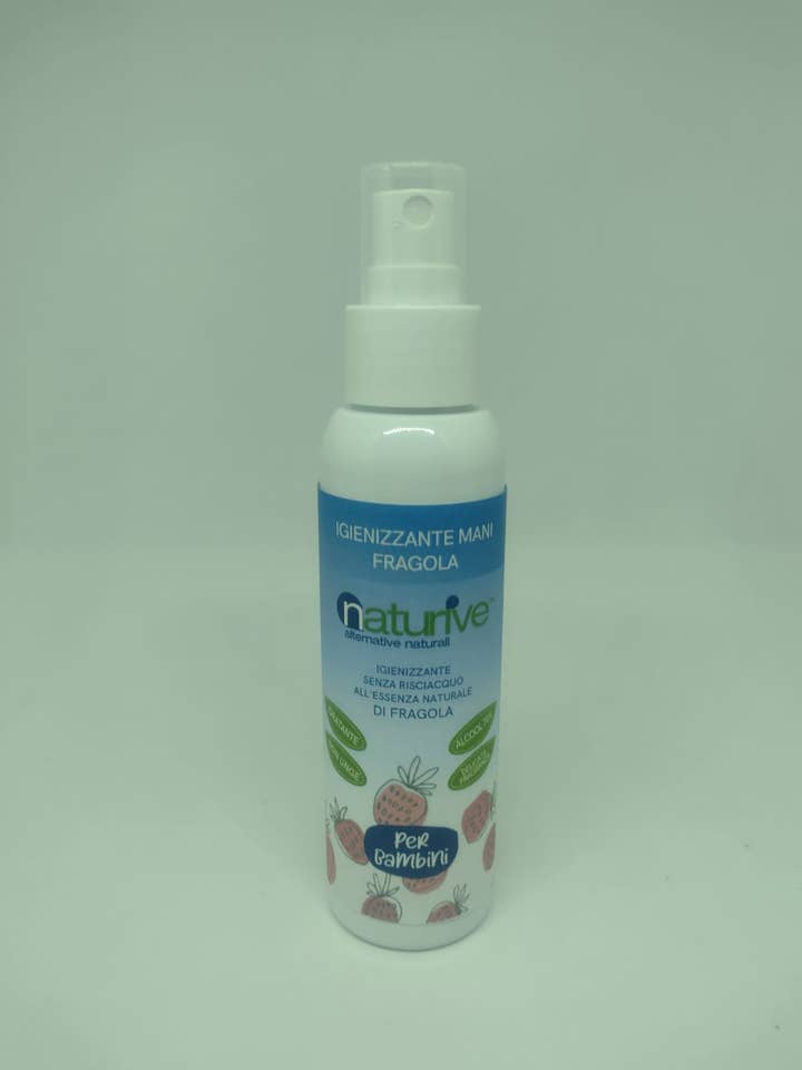 Spray igienizzante alla fragola Naturive - 100ml per la vendita all'ingrosso da parte di CENTRO DOLCE FRIULI