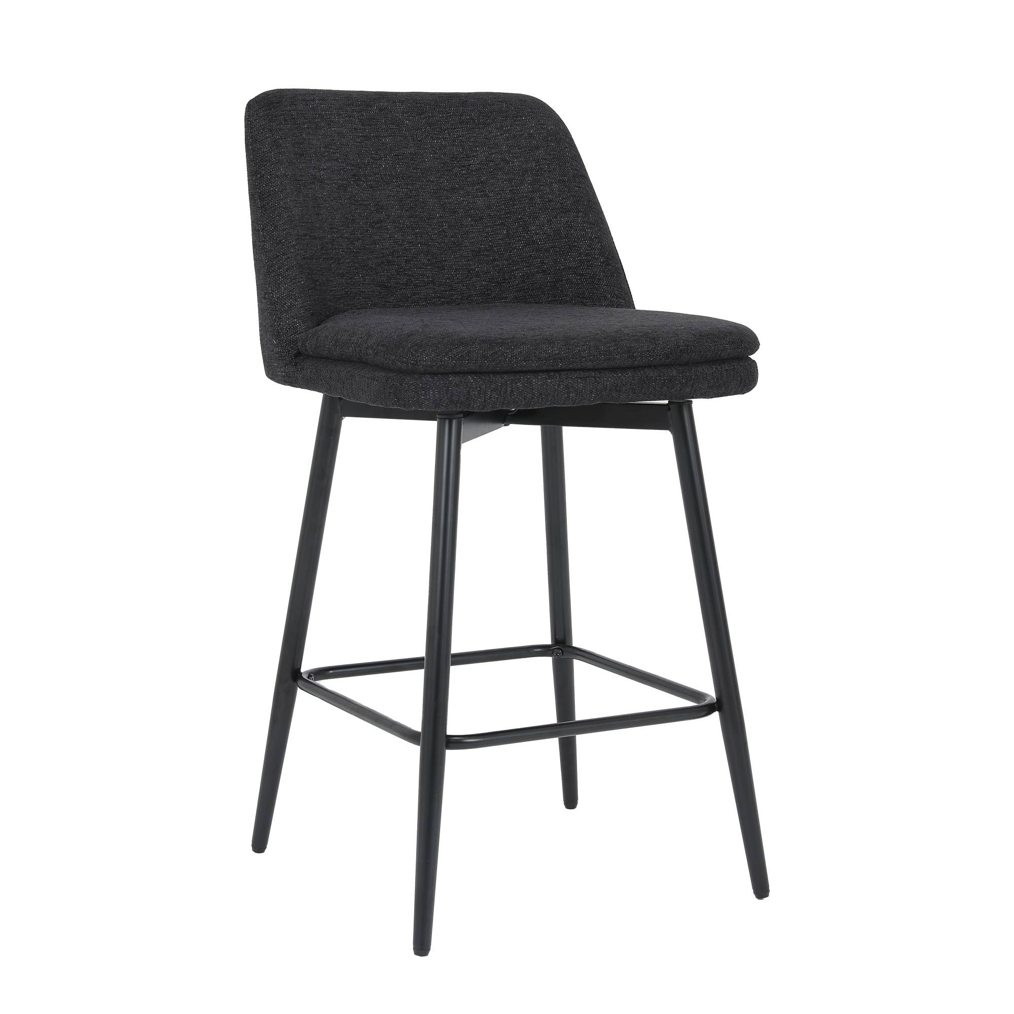 HOMYCASA DESIGN INC - Vente Tabouret - Tabourets de Comptoir Pivotants Ensemble Hauteur 26" Option Lin/Cuir PU2