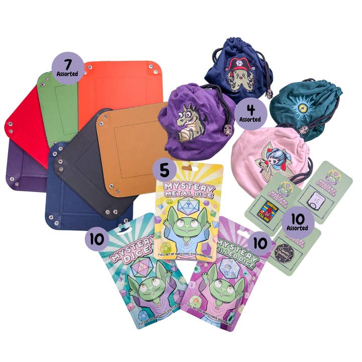 The Basics Bundle for wholesale by Mystery Dice Goblin