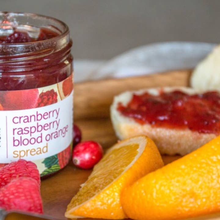 The Gracious Gourmet - Wholesale Jam/Jelly - Cranberry Raspberry Blood Orange Spread1