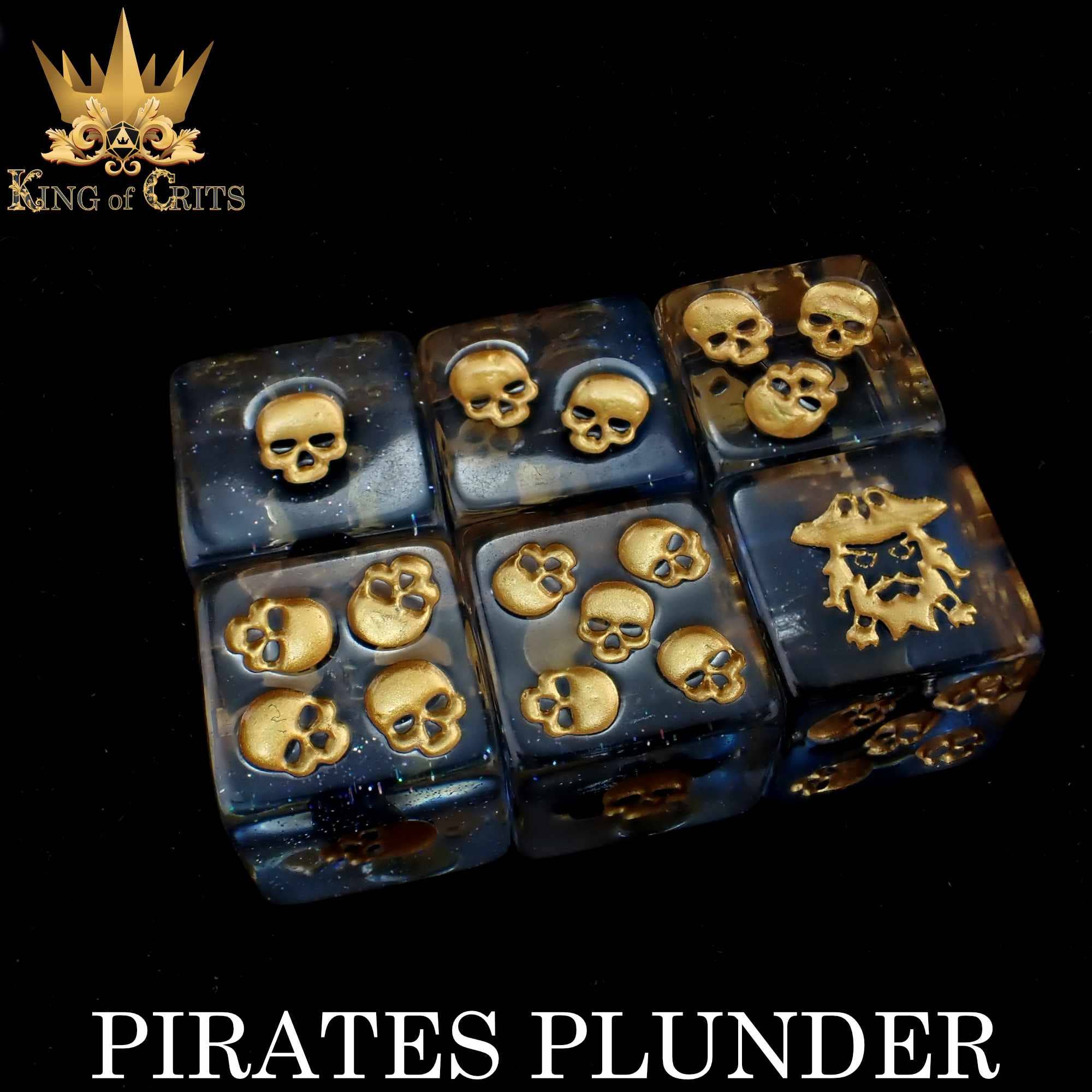 DNDDICE.COM - Wholesale Dice - Pirates Plunder - 11 Dice Set5