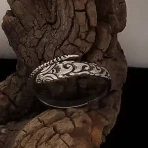 Cobra em Prata de 1ª Lei c/ Anel de Textura por atacado de Zeppo Merchandisers Inc