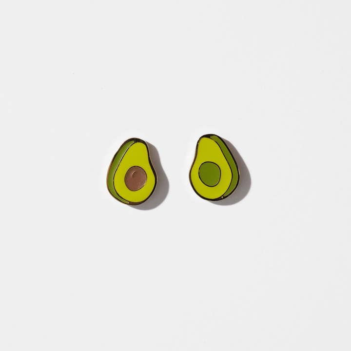Avocado Stud Earrings for wholesale by Sleepy Mountain
