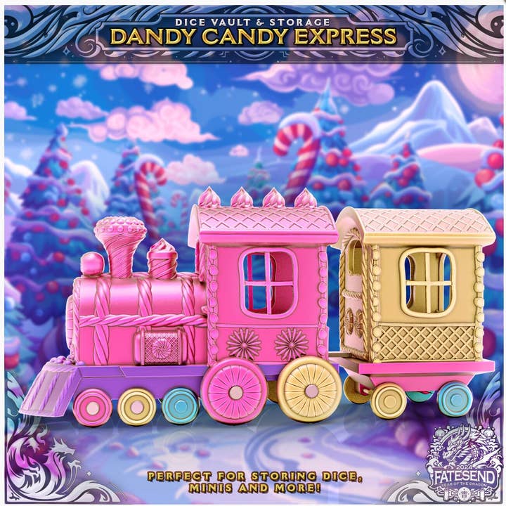 Coffre Dandy Candy Express pour la vente par Fool's Moon Entertainment, Inc.