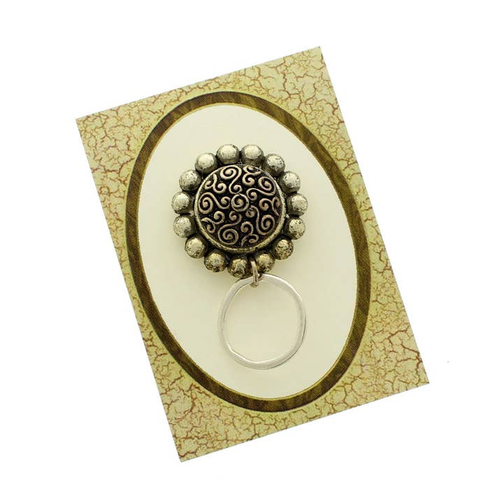 Porte-lunettes à rouleau antique, porte-badge, magnétique pour la vente par HHH Designs